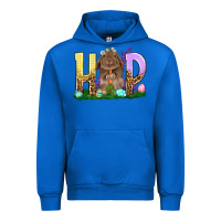 Cobalt Hop rabbit Urban Hoodie - NancyCooperArtShop