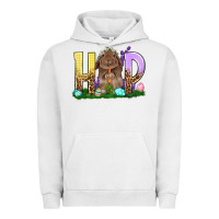 Pigment Lunar Rock Hop rabbit Urban Hoodie - NancyCooperArtShop
