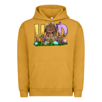 Pigment Peanut Butter Hop rabbit Urban Hoodie - NancyCooperArtShop