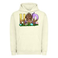 Pigment Pistachio Hop rabbit Urban Hoodie - NancyCooperArtShop