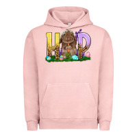 Pigment Salmon Hop rabbit Urban Hoodie - NancyCooperArtShop