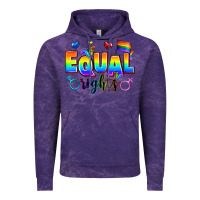 Cloud Purple equal rights Vintage Hoodie - Zillion Design Studio