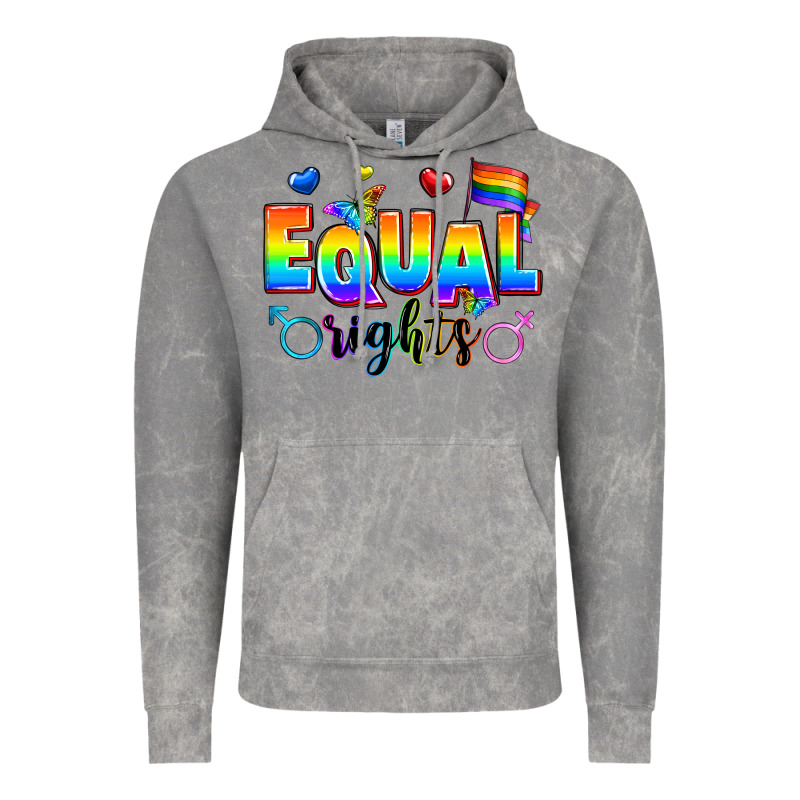 Equal Rights Vintage Hoodie by Zillion Design Studio | Teevron