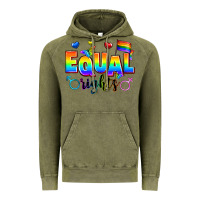 Vintage Olive equal rights Vintage Hoodie - Zillion Design Studio