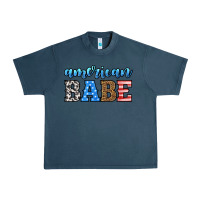 Midnight Navy american babe Urban Heavy Tee - HRA Design Shop