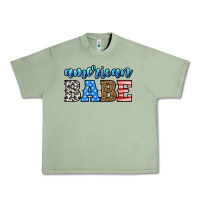 Oil Green american babe Urban Heavy Tee - HRA Design Shop