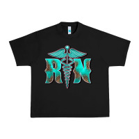 Black registered medical symbol nurse Urban Heavy Tee - BarkalooDesign