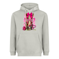 Moon Dust valentines day horse with sunglasses Heavyweight Hoodie - NancyCooperArtShop