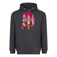 Smoke valentines day horse with sunglasses Heavyweight Hoodie - NancyCooperArtShop