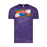 Cloud Purple usa life license plate Vintage Tee - HRA Design Shop