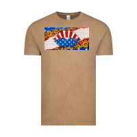 Vintage Coffee usa life license plate Vintage Tee - HRA Design Shop