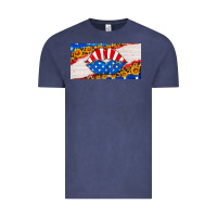 Usa Life License Plate Vintage Tee | Teevron