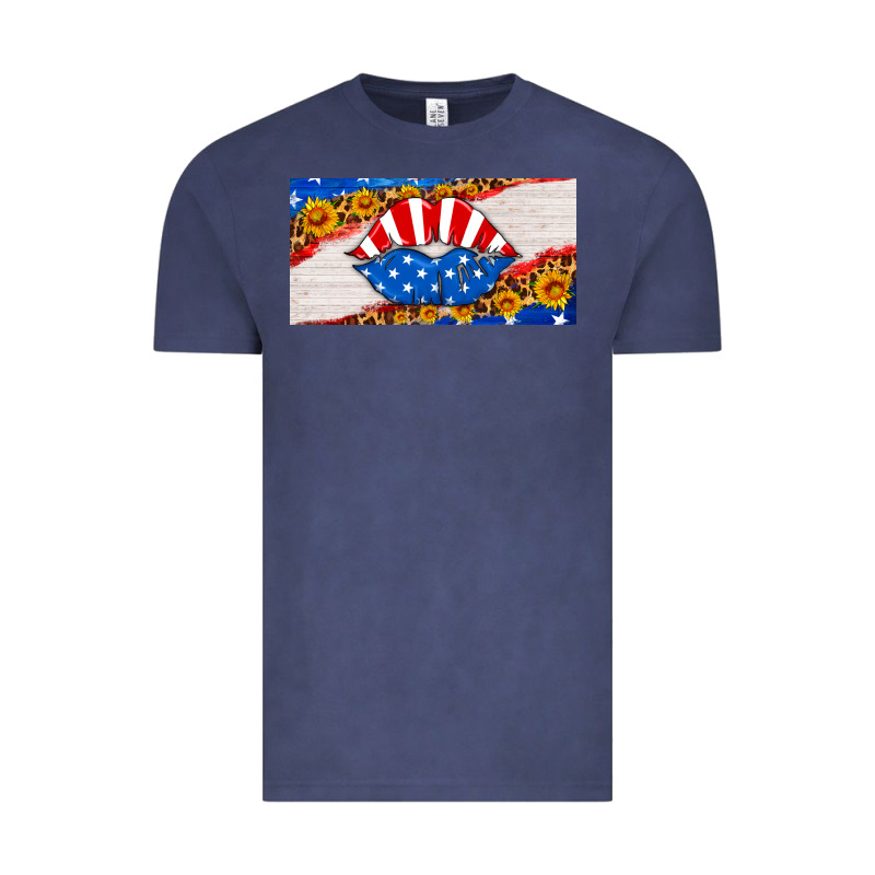 Usa Life License Plate Vintage Tee by HRA Design Shop | Teevron