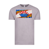 Vintage Zinc usa life license plate Vintage Tee - HRA Design Shop