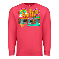 Cardinal hello preschool Premium Sweatshirt - NancyCooperArtShop