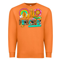 Carrot hello preschool Premium Sweatshirt - NancyCooperArtShop