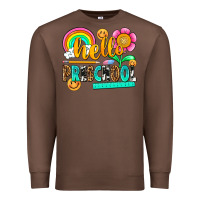 Chestnut hello preschool Premium Sweatshirt - NancyCooperArtShop