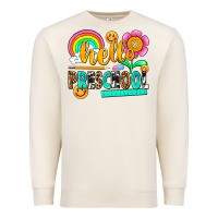 Sandshell hello preschool Premium Sweatshirt - NancyCooperArtShop