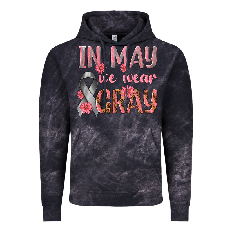 In May We Wear Gray Vintage Hoodie by texasbilliewilder | Teevron