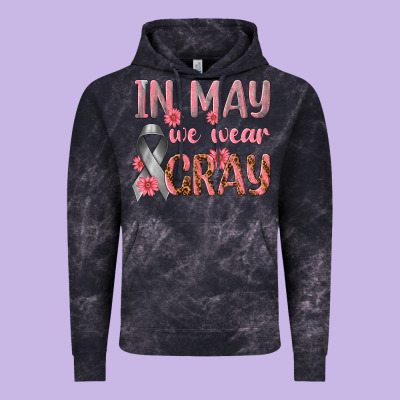 In May We Wear Gray Vintage Hoodie Designed By Texasbilliewilder