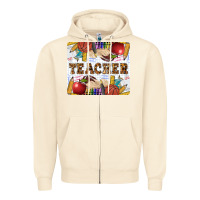 Sandshell Teacher Zipper Hoodie - LillyAllenDesigns