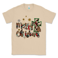 Mushroom merry christmas wood slice ornament Classic Tee - JahusDesignShop