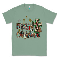 Sage merry christmas wood slice ornament Classic Tee - JahusDesignShop