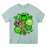 Arona st patrick's day green smile Heavy Core Tee - Artiststas