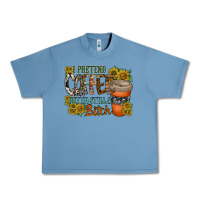 Pebble Blue coffee Urban Heavy Tee - RacoonDesign