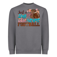 Storm just a girl who loves football Heavyweight Sweatshirt - HRA Design Shop