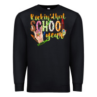 Black rockin that school year Premium Sweatshirt - NancyCooperArtShop