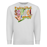 Dove Grey rockin that school year Premium Sweatshirt - NancyCooperArtShop