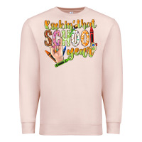 Pale Pink rockin that school year Premium Sweatshirt - NancyCooperArtShop