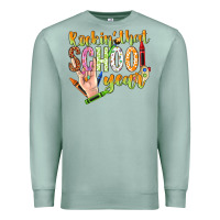 Seafoam rockin that school year Premium Sweatshirt - NancyCooperArtShop