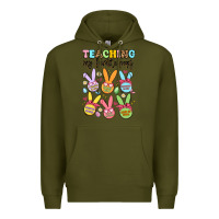 Army Green teaching my favorite peeps Premium Hoodie - Artiststas