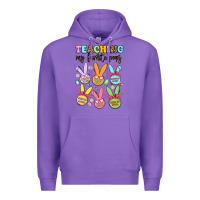 Purple teaching my favorite peeps Premium Hoodie - Artiststas