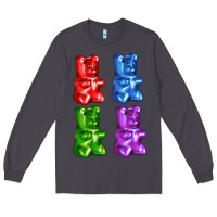 Smoke jellybear Long Sleeve Tee - AdoDesignShop