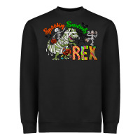 Black spooky sourus Heavyweight Sweatshirt - CowhideDigitalArt
