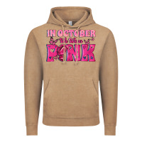 Vintage Coffee In October We Wear Pink Vintage Hoodie - texasbilliewilder