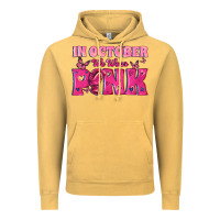 Vintage Mustard In October We Wear Pink Vintage Hoodie - texasbilliewilder