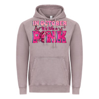 Vintage Zinc In October We Wear Pink Vintage Hoodie - texasbilliewilder