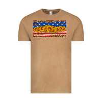 Usa Flag Sunflowers License Plate Vintage Tee | Teevron