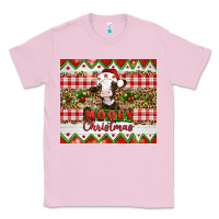Bubblegum Pink Moooey christmas Classic Tee - Artiststas