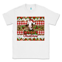 White Moooey christmas Classic Tee - Artiststas