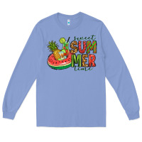 Colony Blue sweet summer time Long Sleeve Tee - Jasminsmagicworld