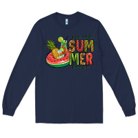 Navy sweet summer time Long Sleeve Tee - Jasminsmagicworld