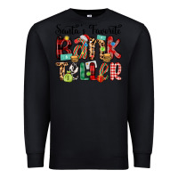Black santa s favorite bank teller Premium Sweatshirt - MaliasSmallBusiness