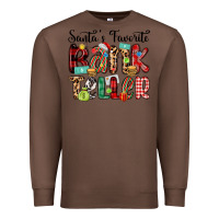 Chestnut santa s favorite bank teller Premium Sweatshirt - MaliasSmallBusiness