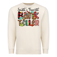 Sandshell santa s favorite bank teller Premium Sweatshirt - MaliasSmallBusiness