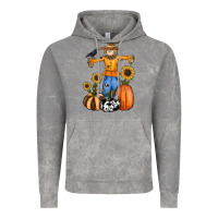 Cloud Rock pumpkin sunflower fall scarecrow Vintage Hoodie - RanaPortraitStore